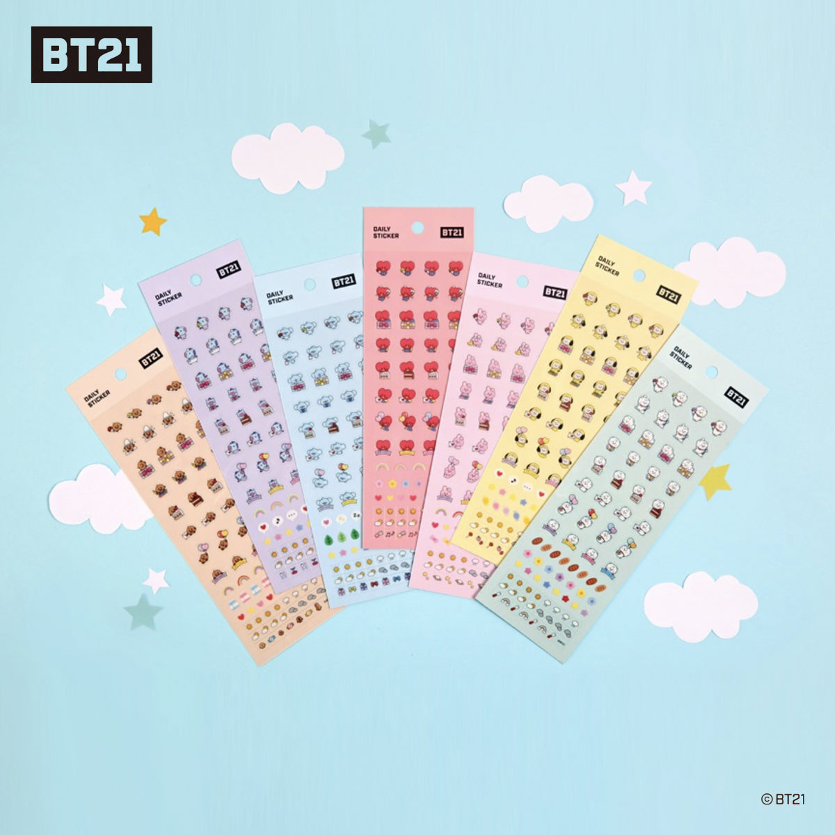 BT21 Baby Daily Sticker