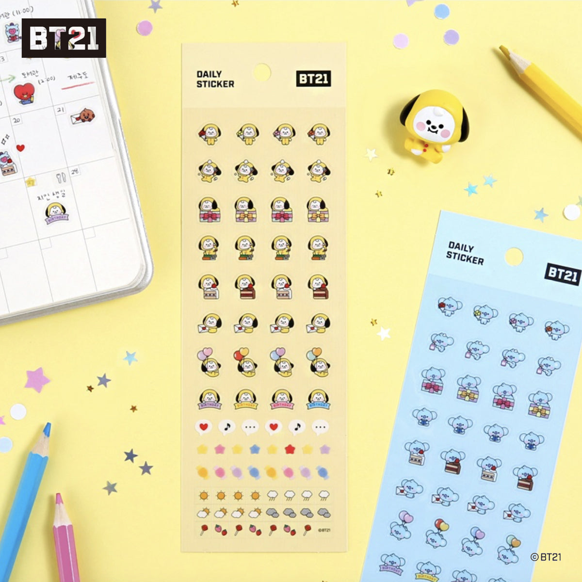 BT21 Baby Daily Sticker