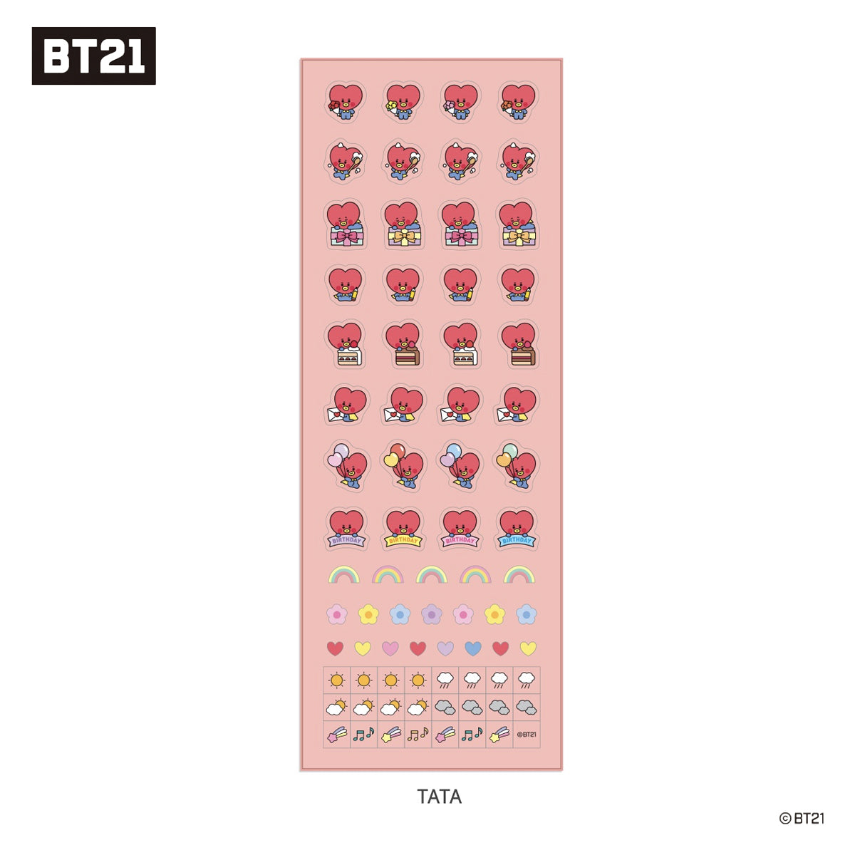 BT21 Baby Daily Sticker