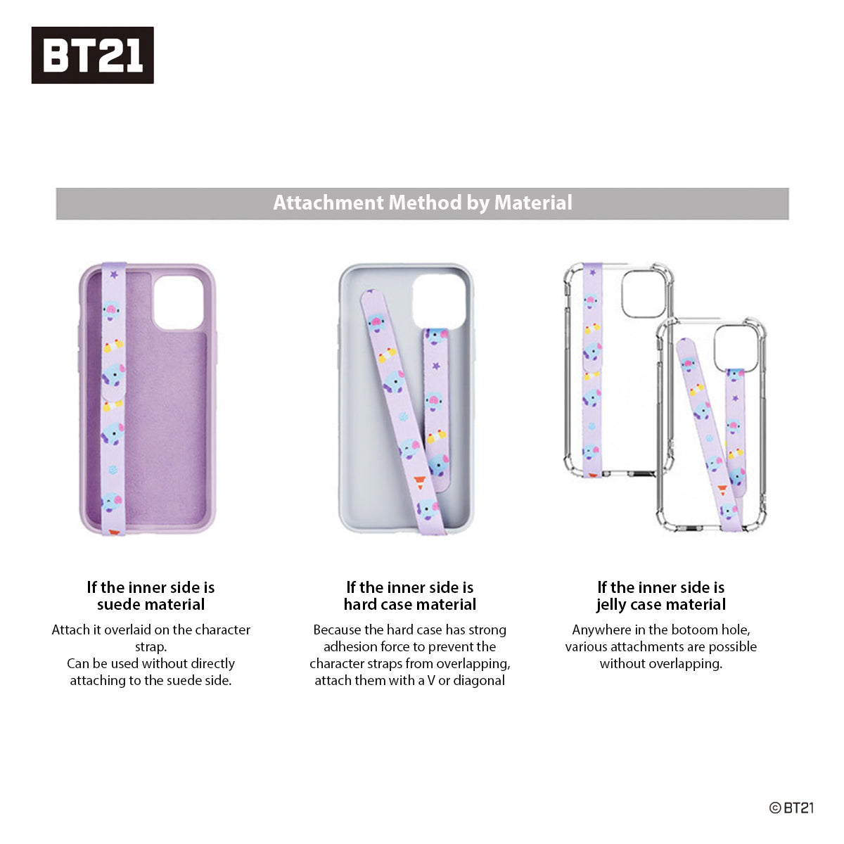 BT21 Baby Figure Strap