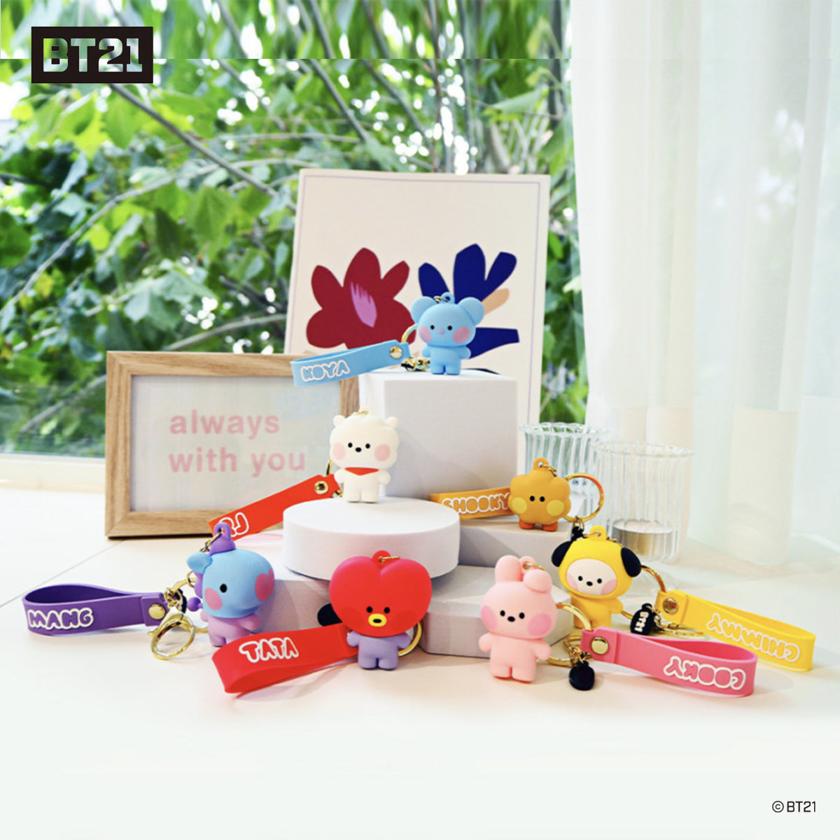 BT21 Minini Figure Key Ring