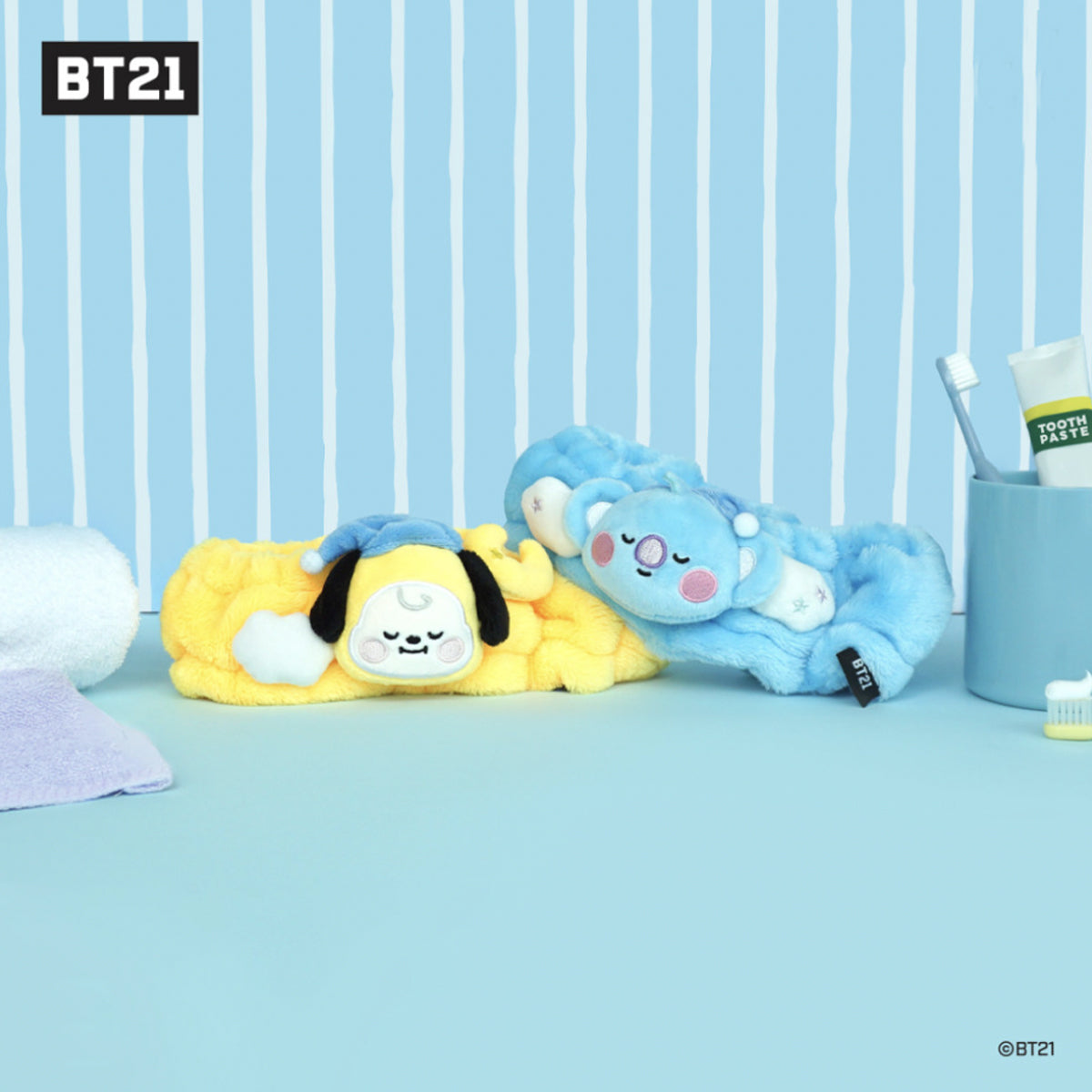 BT21 Plush DOLL HAIR BAND