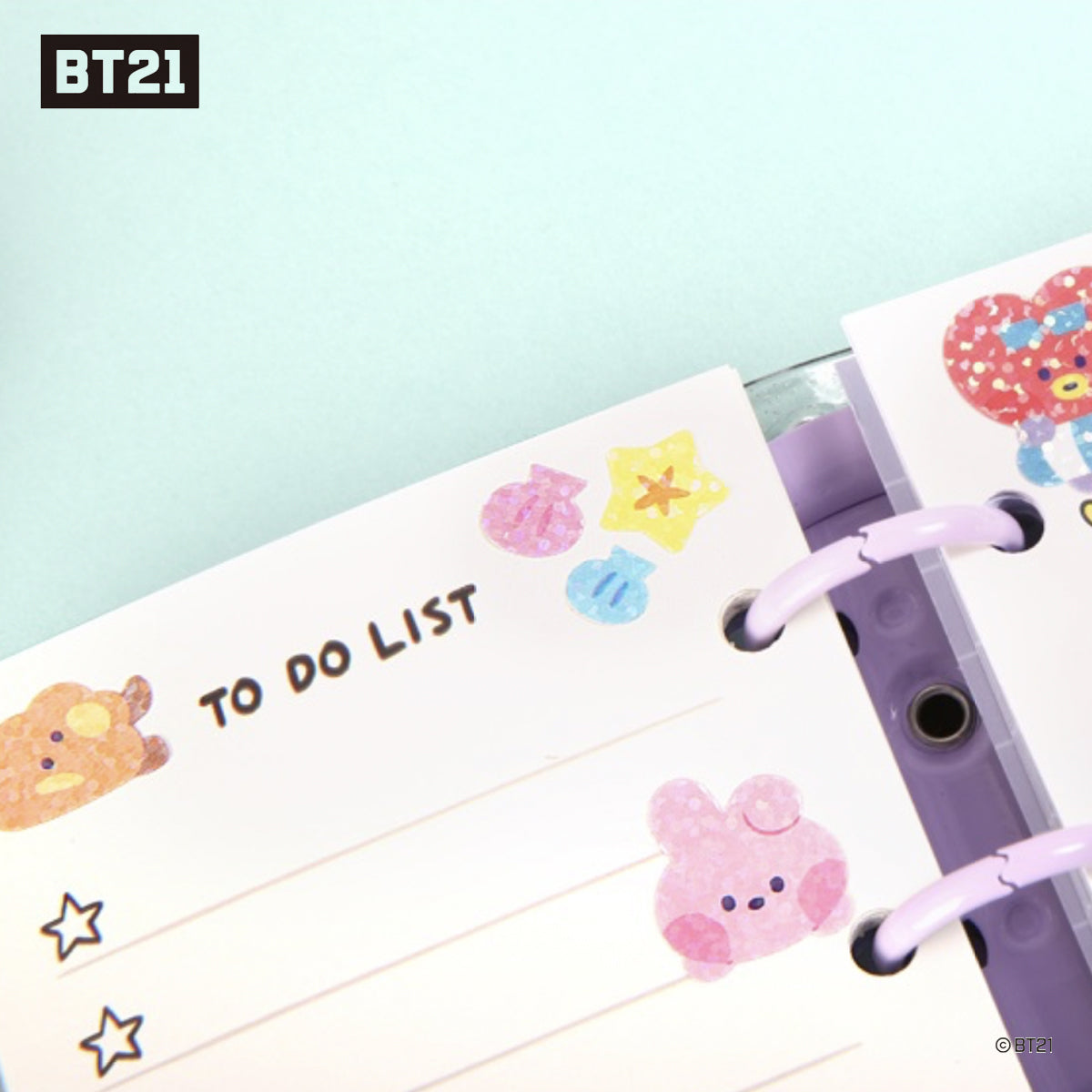 BT21 Hologram Sticker-Summer Sky