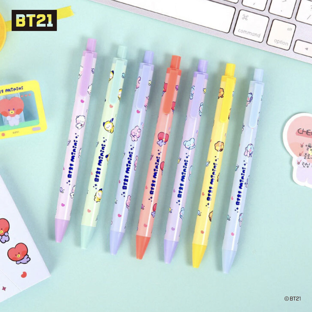 BT21 MININI GEL INK BALL PEN