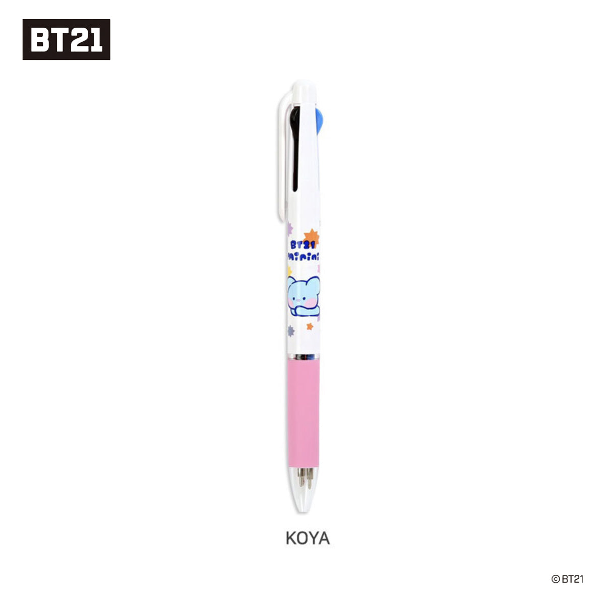 BT21 Minini 3 Colour Pen