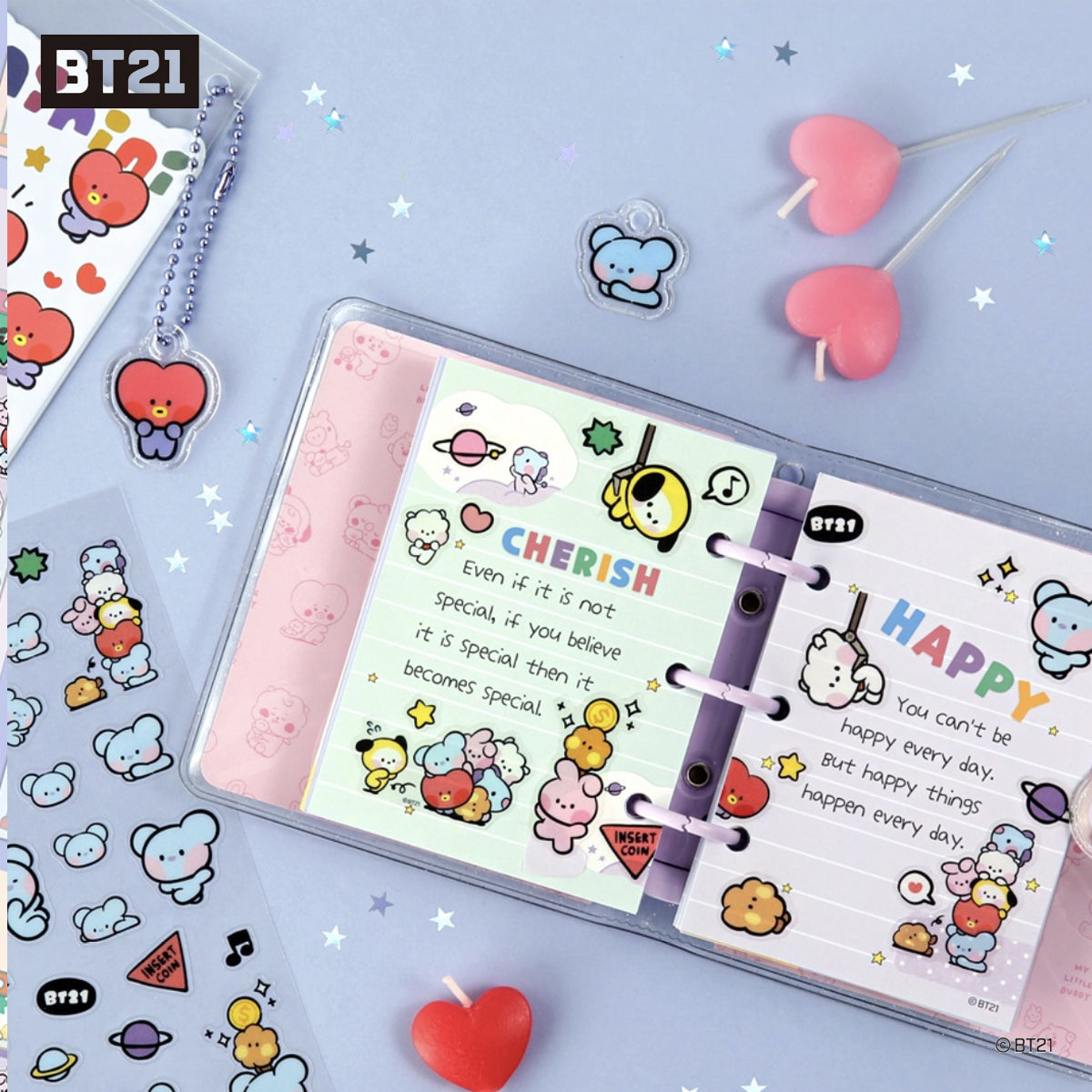 BT21 Minini Clear Sticker