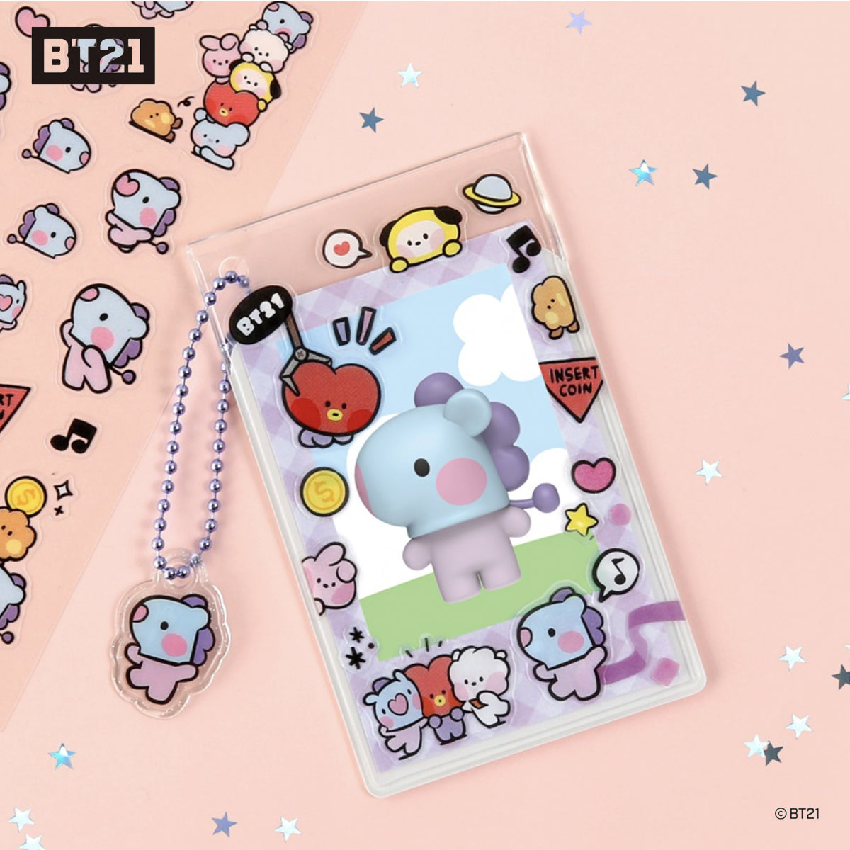 BT21 Minini Clear Sticker