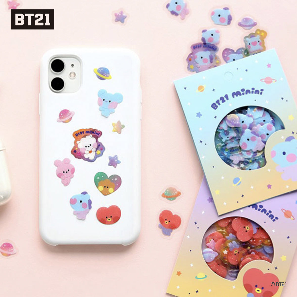 BT21 Minini Flake Sticker