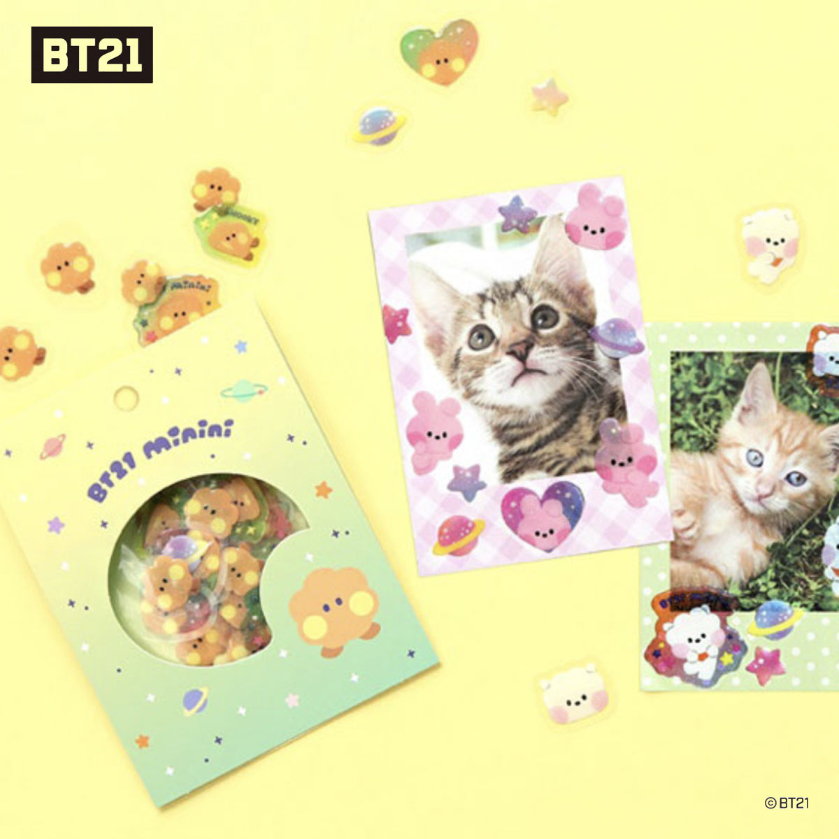 BT21 Minini Flake Sticker