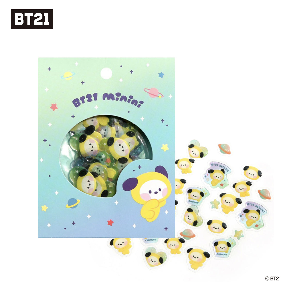 BT21 Minini Flake Sticker