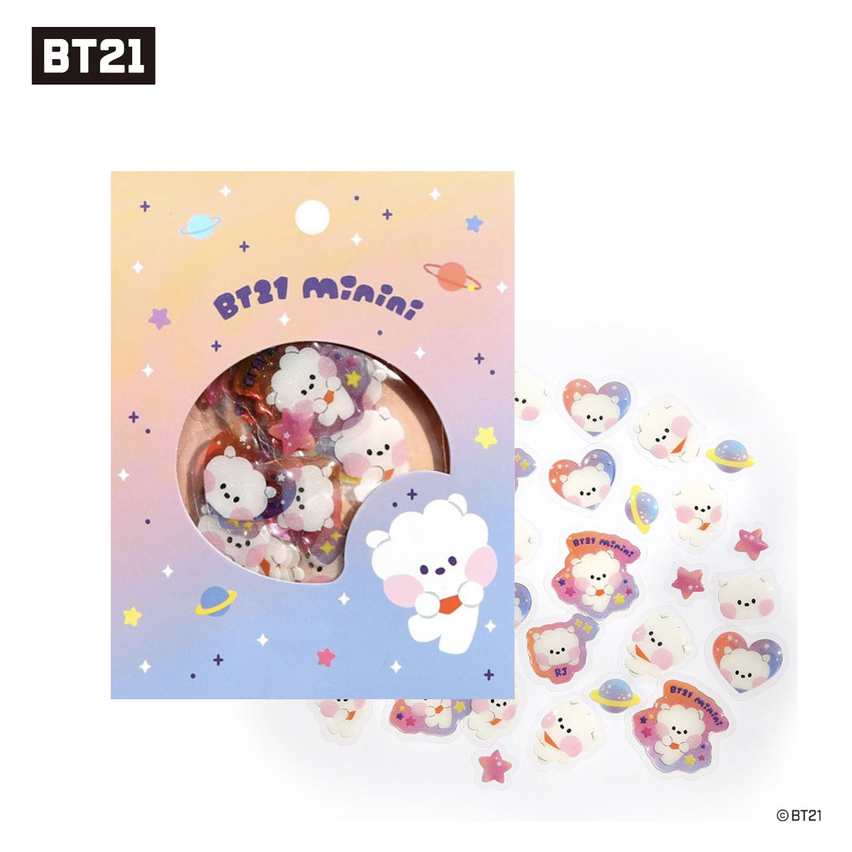 BT21 Minini Flake Sticker