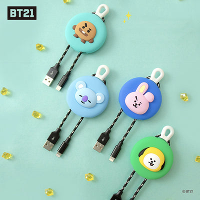 BT21 Minini Keyring Cable for iPhone