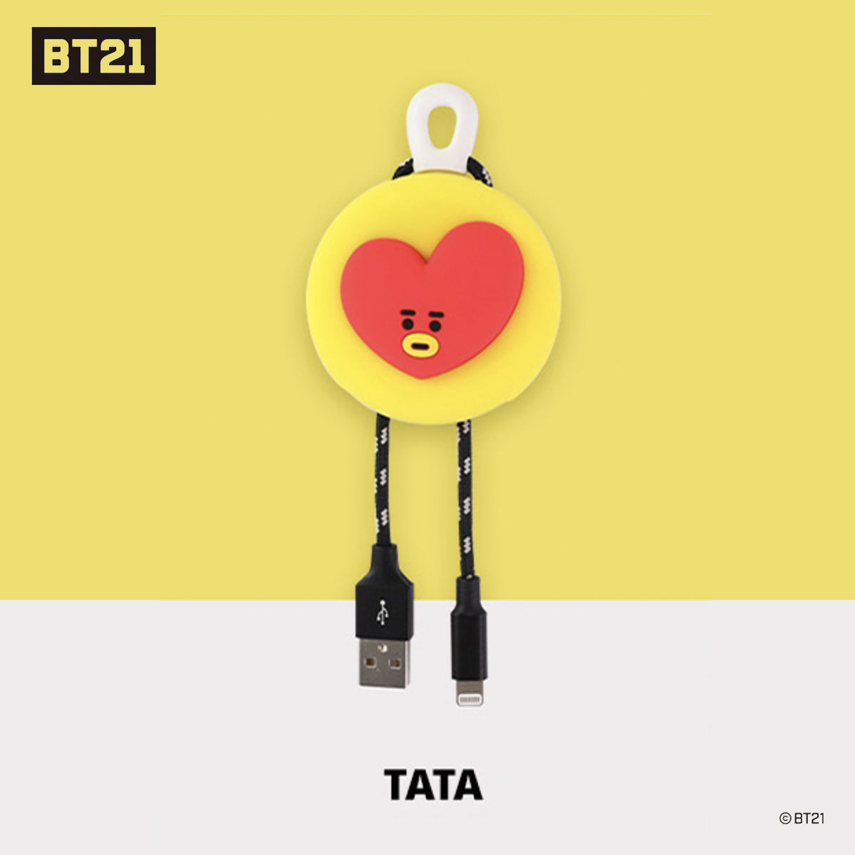 BT21 Minini Keyring Cable for iPhone