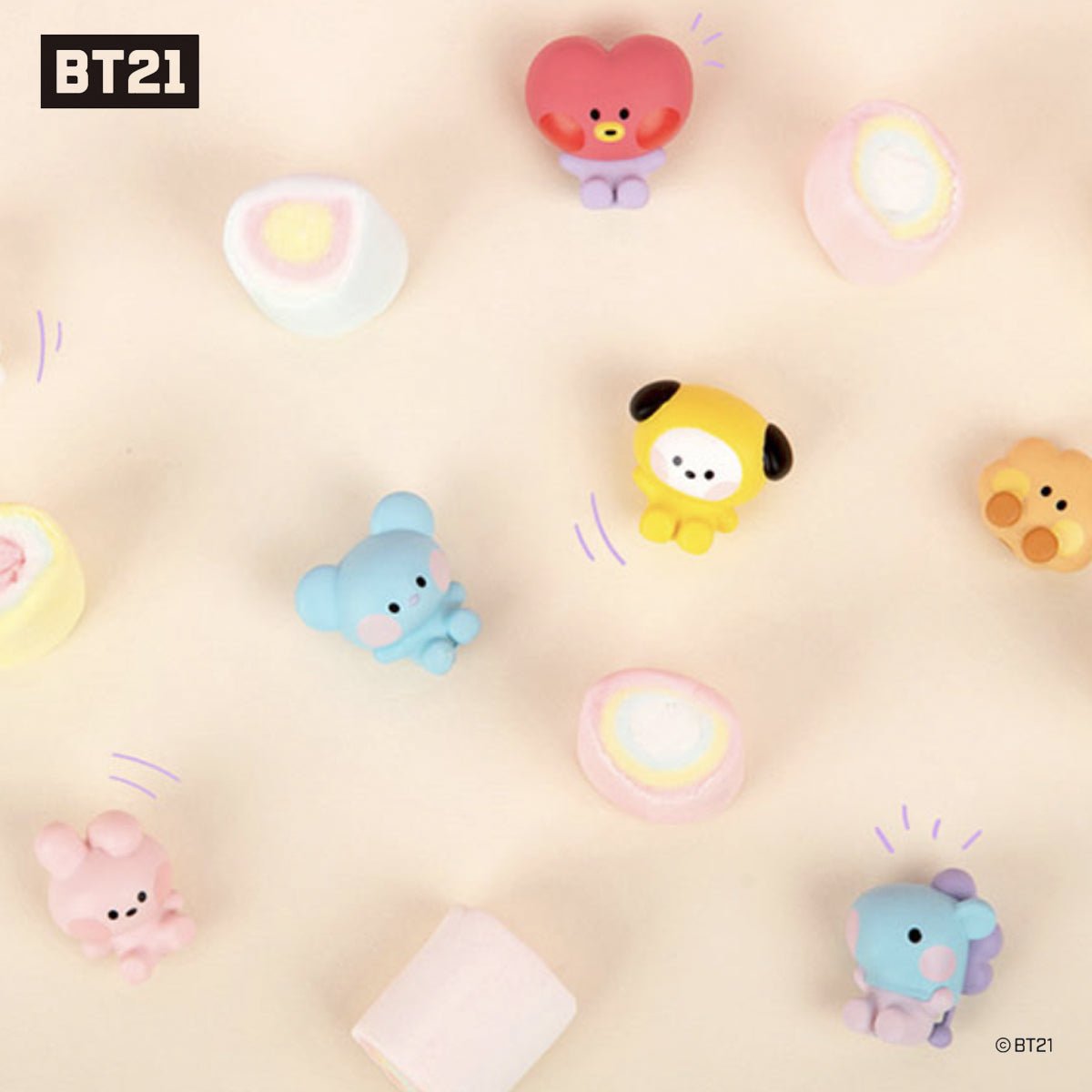 BT21 Minini Monitor Baby Figure