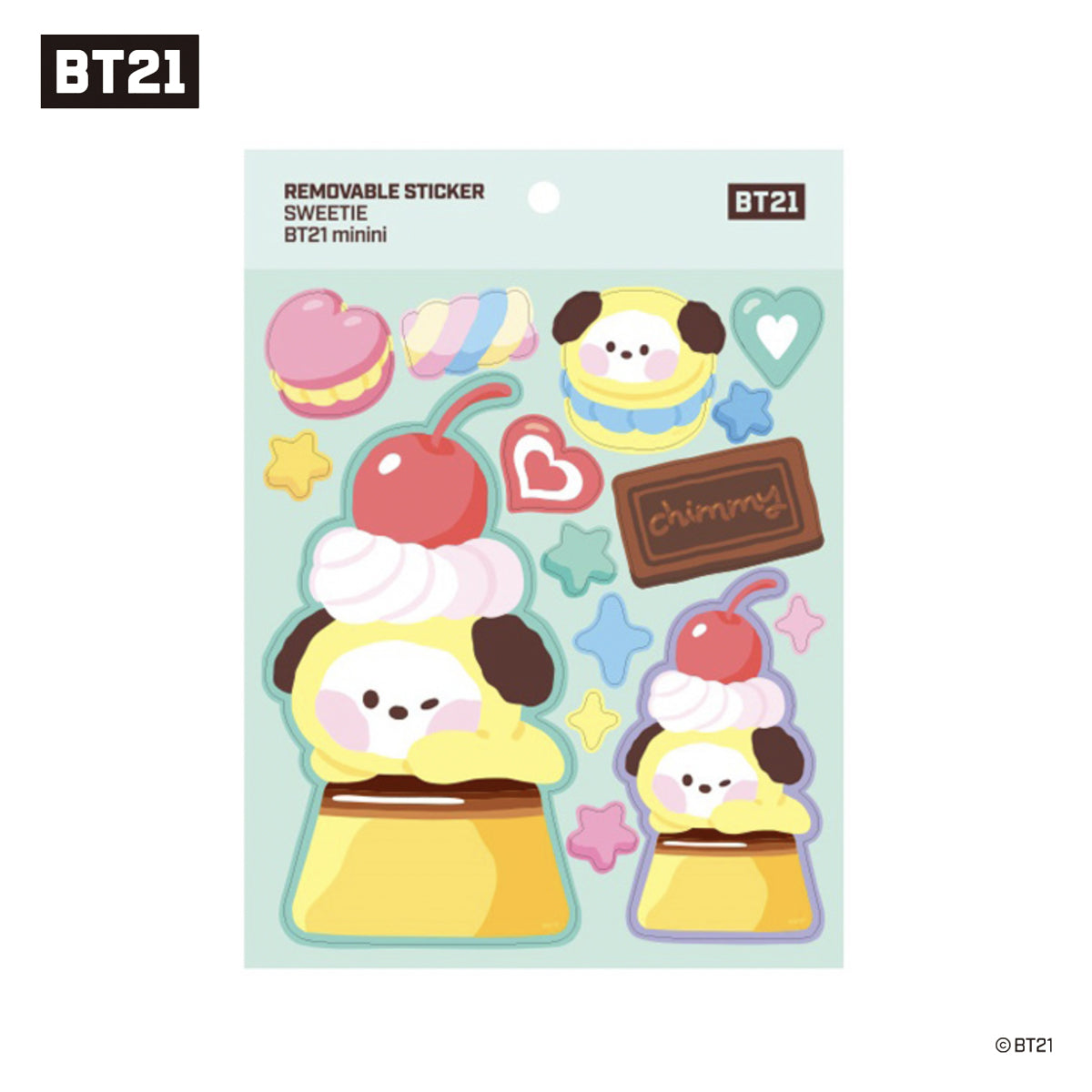 BT21 Minini Removable Sweetie Sticker