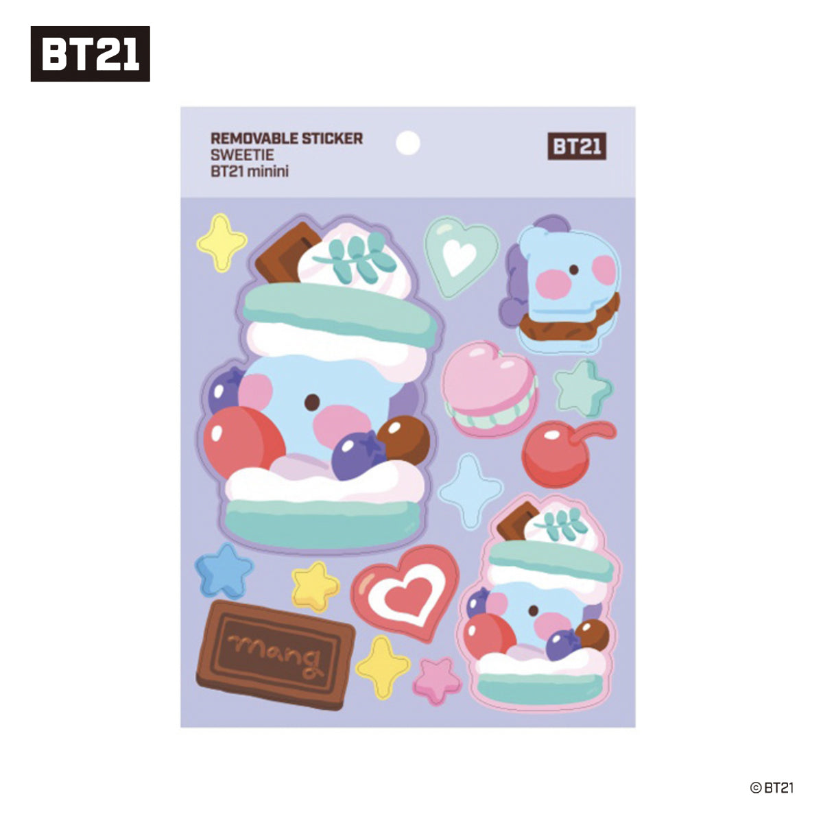 BT21 Minini Removable Sweetie Sticker