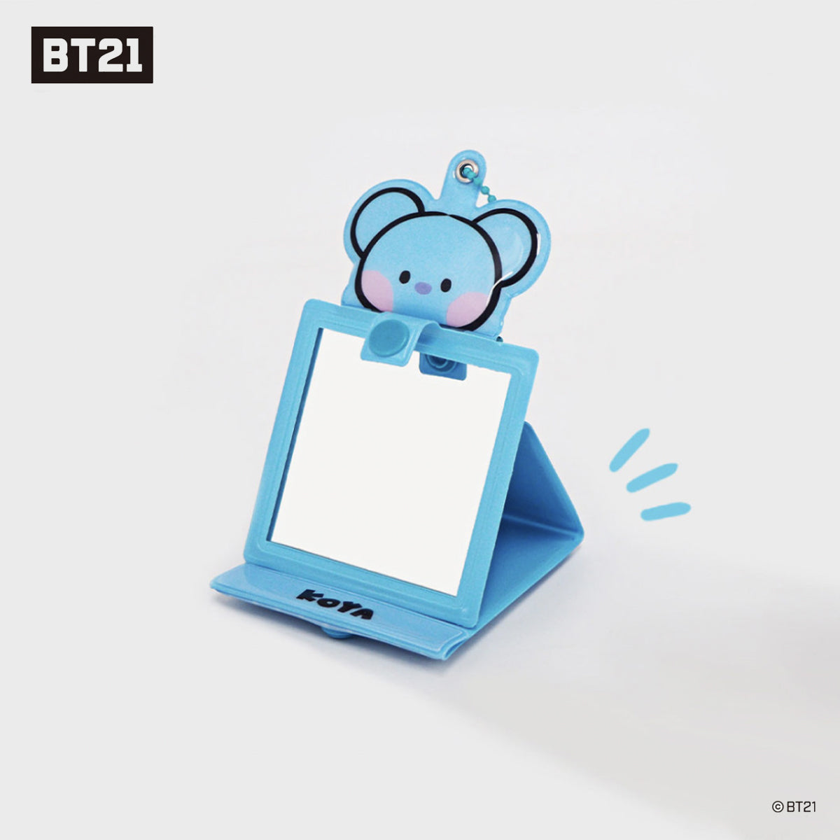 BT21 Minini Mirror Key Ring