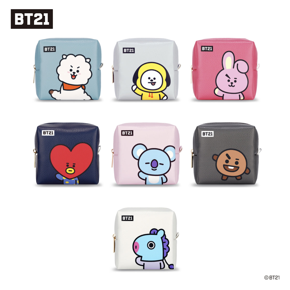 BT21 PU Pouch