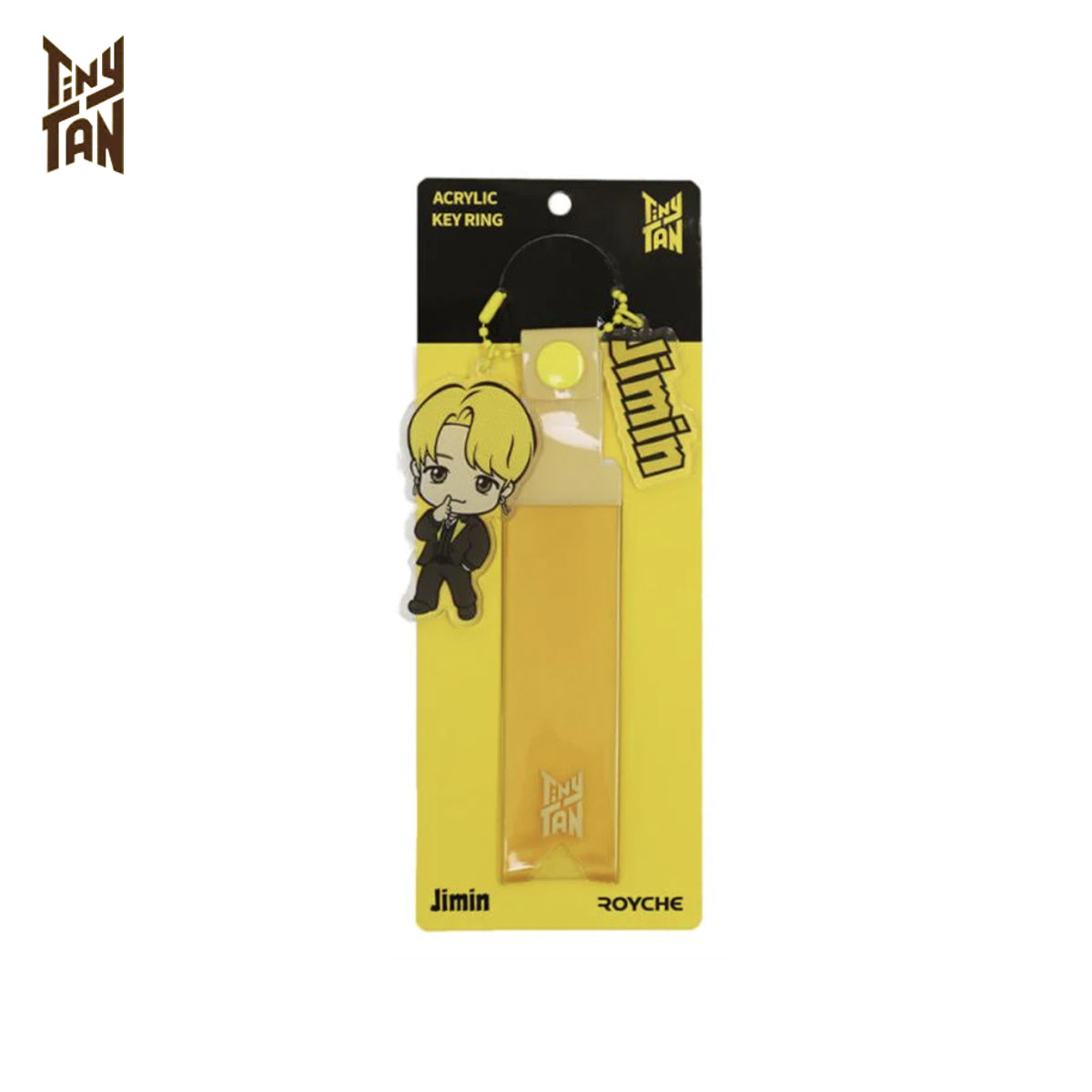 BTS TinyTAN Butter Acrylic Strap Key Ring