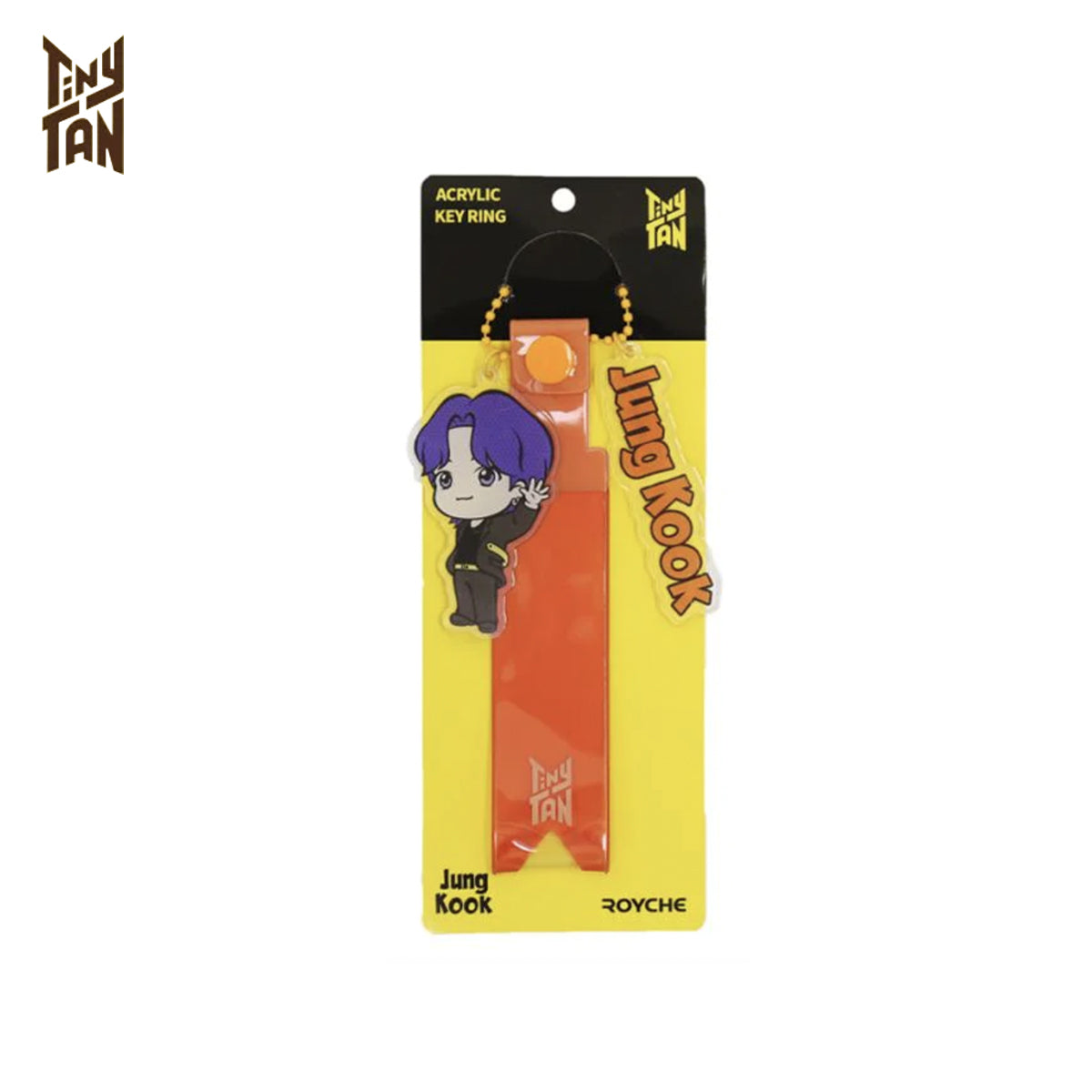 BTS TinyTAN Butter Acrylic Strap Key Ring