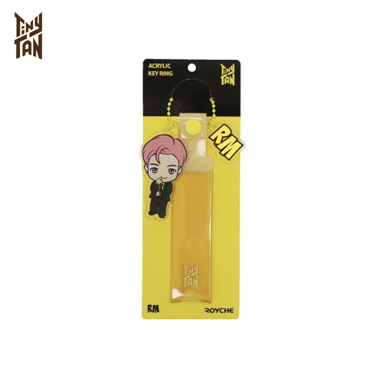 BTS TinyTAN Butter Acrylic Strap Key Ring