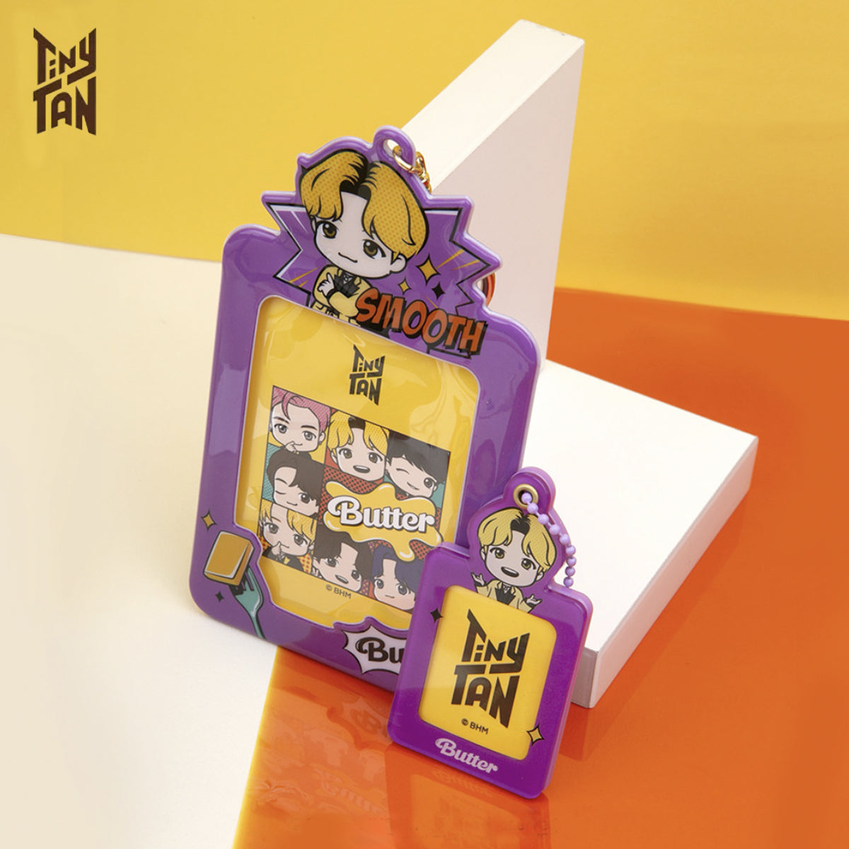 BTS TinyTAN Butter Photo Card Key Holder